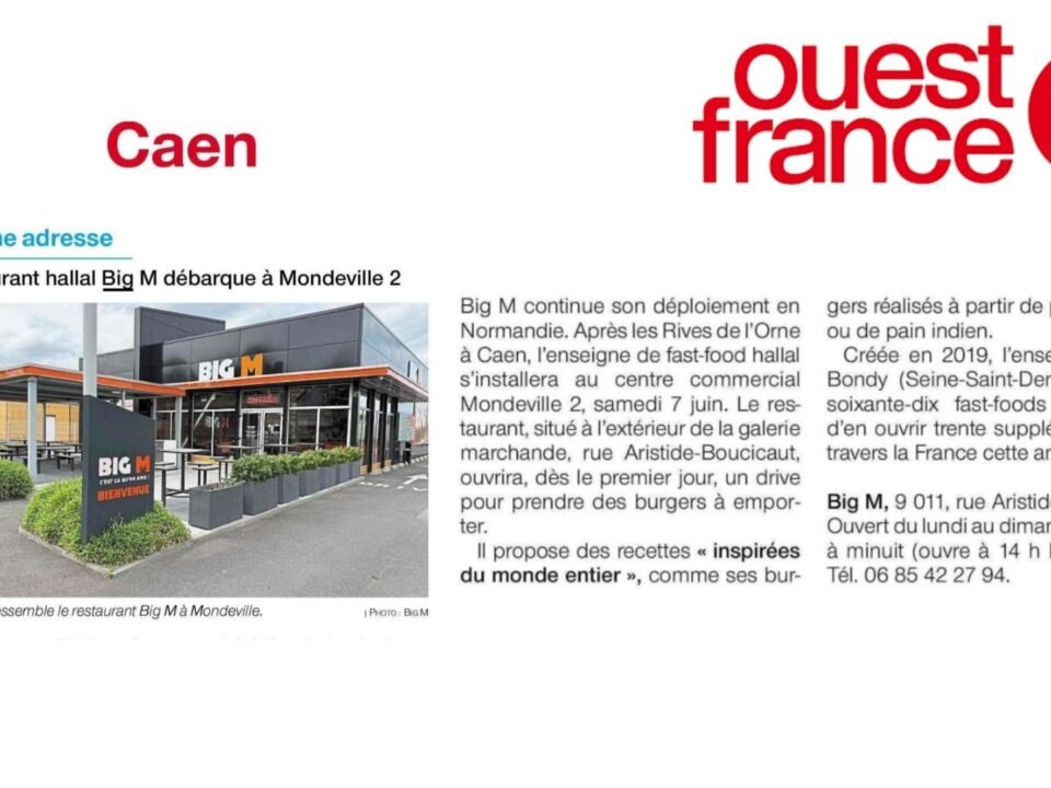 Le restaurant halal BiG M débarque à Mondeville
