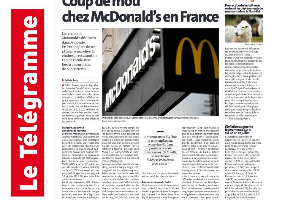 Coup de Mou chez Mcdo / Big M Burger halal
