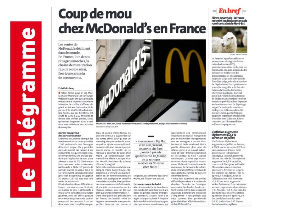 Coup de Mou chez Mcdo / Big M Burger halal