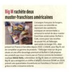 Big M rachète deux master-franchises américaines