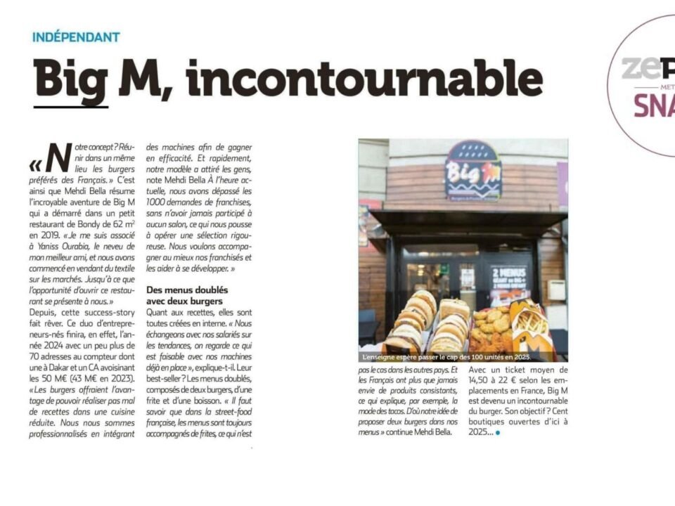 BIG M, Incontournable