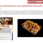 BIG M DÉVOILE UNE NOUVELLE COLLABORATION FOOD AVEC L’ORIGINAL RIZ CROUSTY
