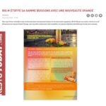 BIG M ÉTOFFE SA GAMME BOISSONS AVEC UNE NOUVEAUTÉ ORANGE