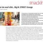 Quoi de neuf côté... Big M. STREET Orange